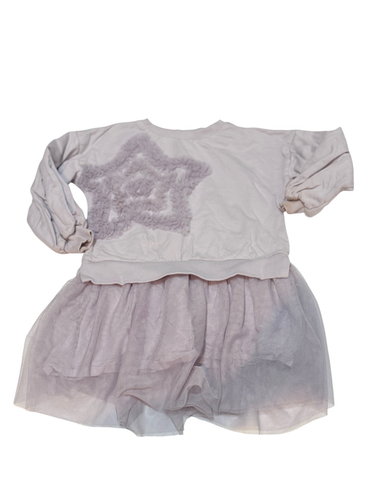 Juniors Girls Sweatshirt Tulle Dress Size 4-5yrs