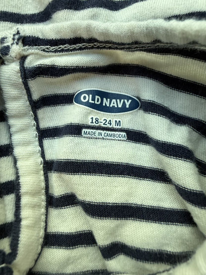 Old Navy Striped Jumpsuit Romper 18-24M