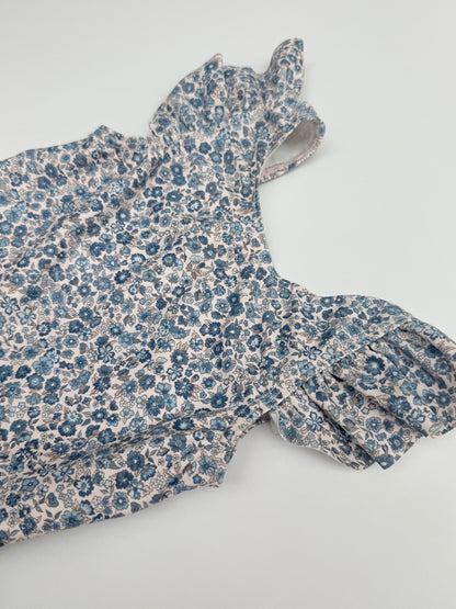 Wheat Floral Ruffle Swimsuit Size 4-5Y