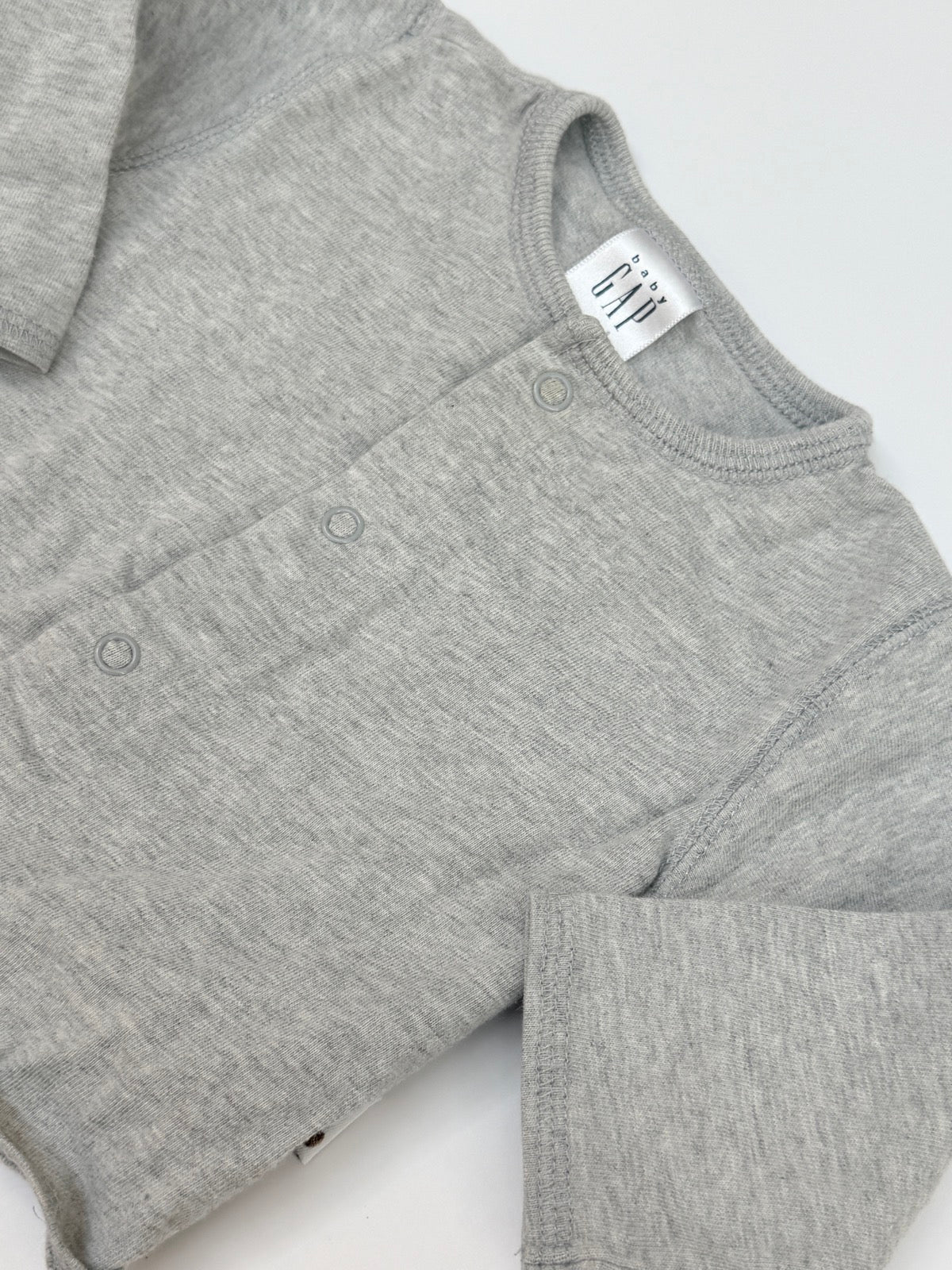 Baby Gap Gray Snap Cardigan 3-6M