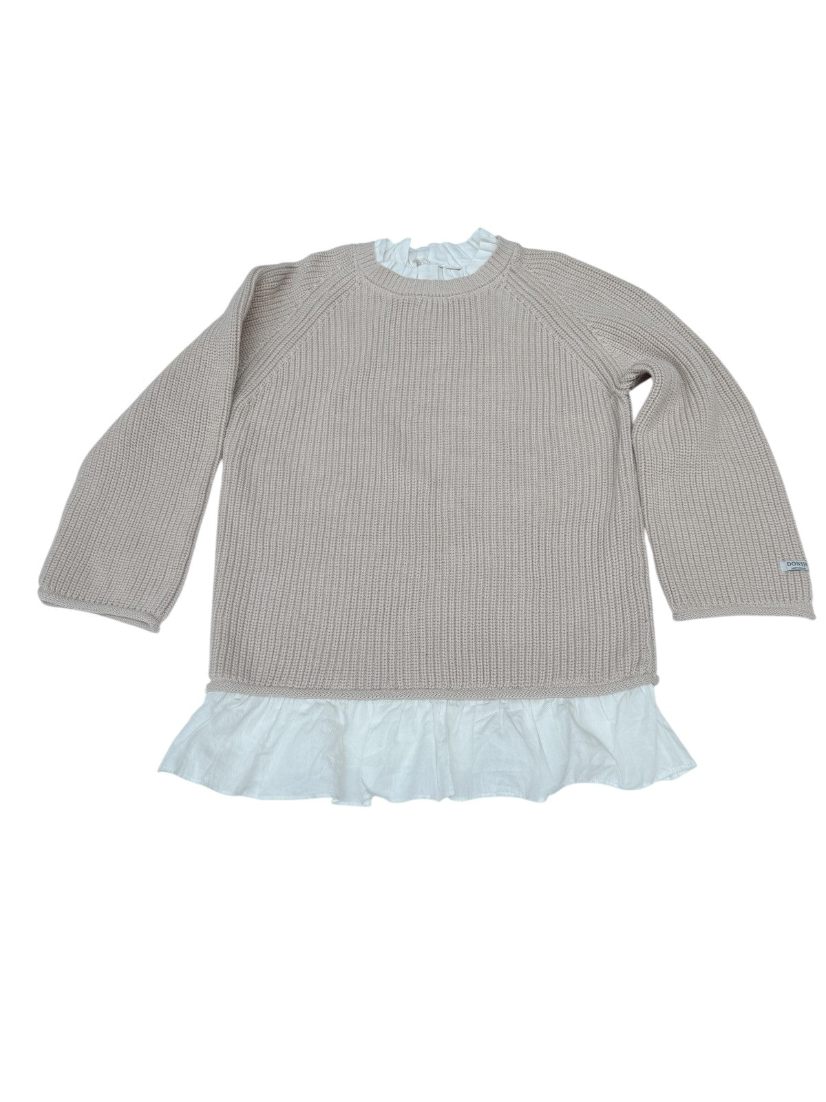 Donsje Amsterdam Ruffle Hem Sweater 8Y