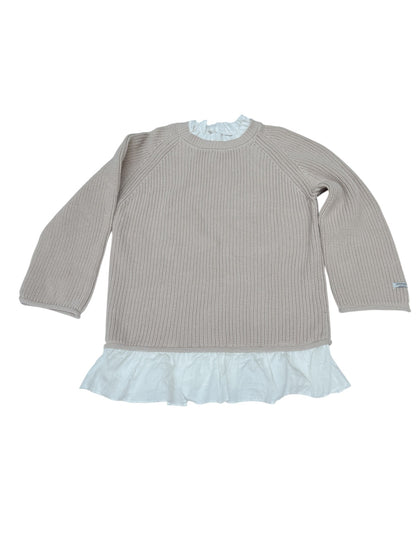 Donsje Amsterdam Ruffle Hem Sweater 8Y