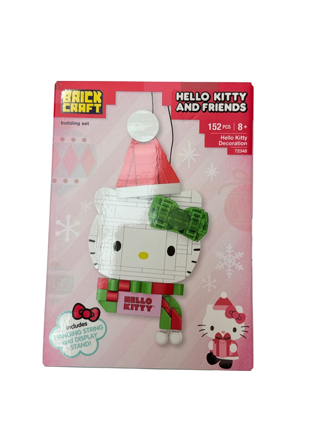 New - Brick Craft Hello Kitty Christmas Decoration Building Set