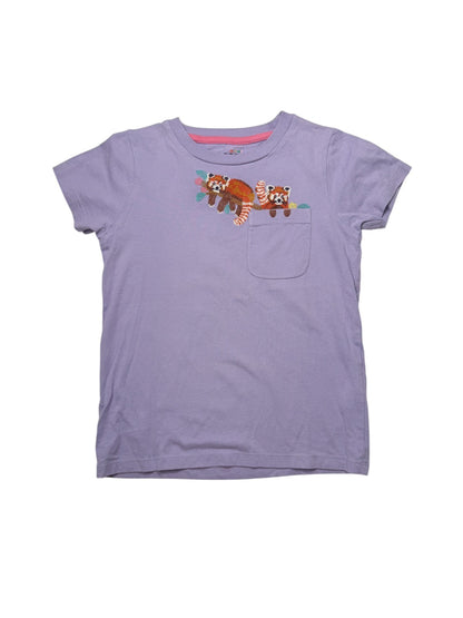 Boden Red Panda Embroidered T-Shirt 5-6Y