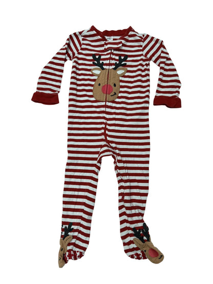 Anko Baby Reindeer Striped Sleeper 12-18 Months