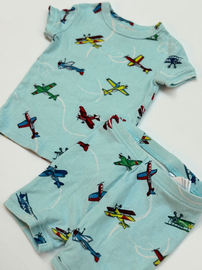 Baby Gap Airplane Pajama Set 18-24m