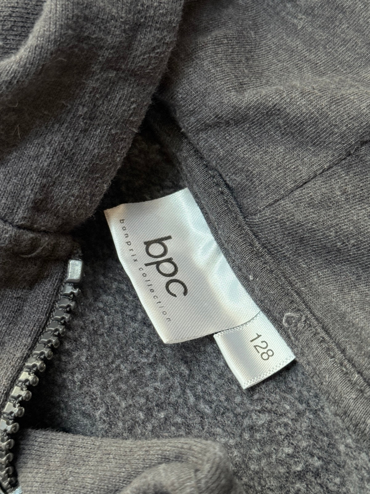 BPC Bonprix Collection Gray Hoodie Jumpsuit Size 7/8
