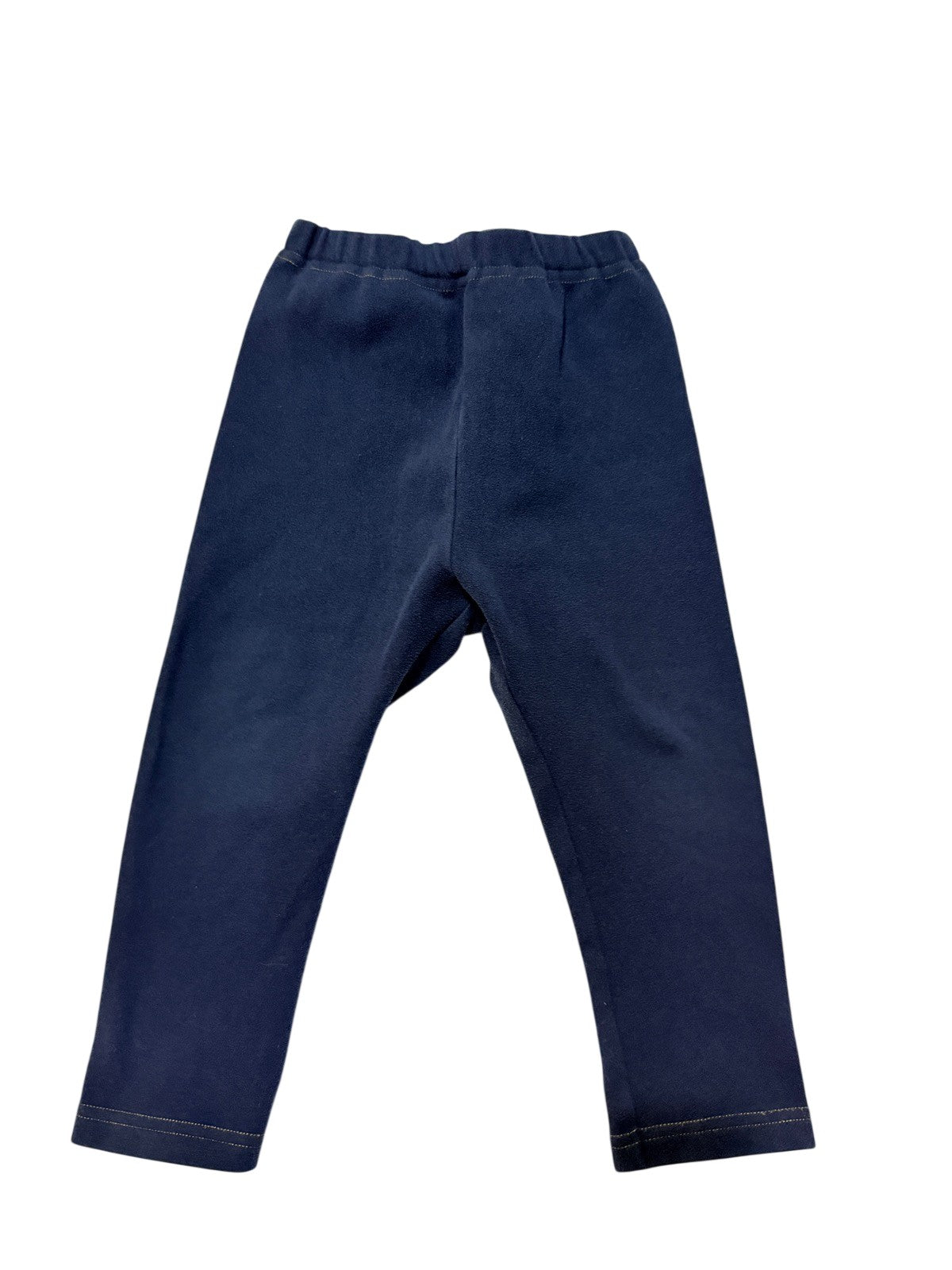 Navy Fleece Leggings 2T