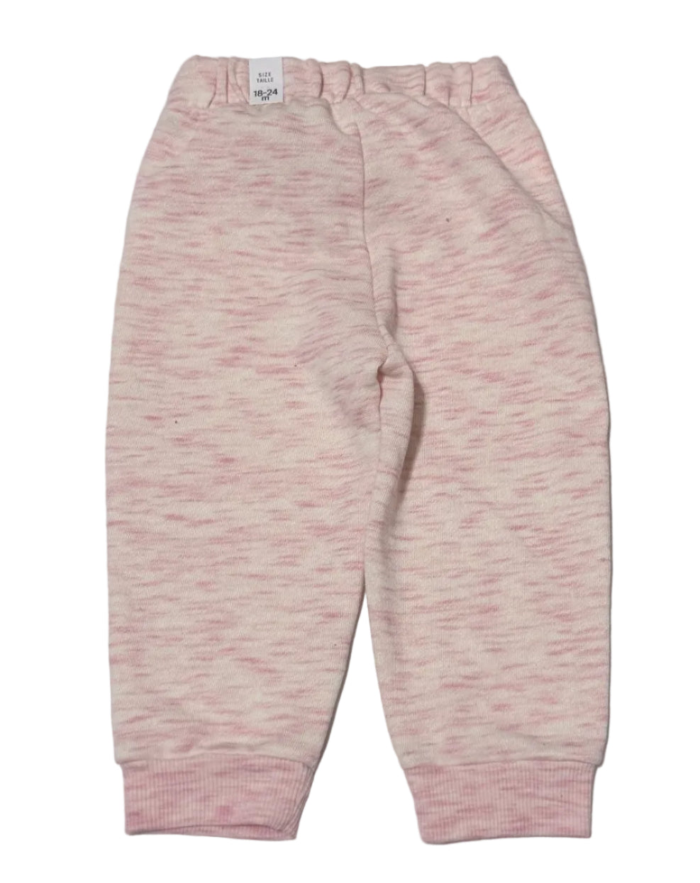 NWT - The Children's Place Pink Marled Joggers 18-24M