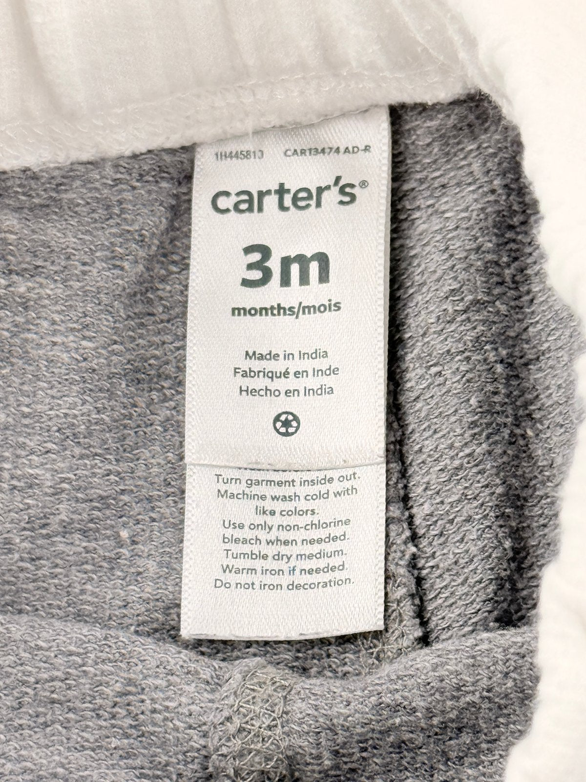 Carter's Gray Jogger Pants 3M