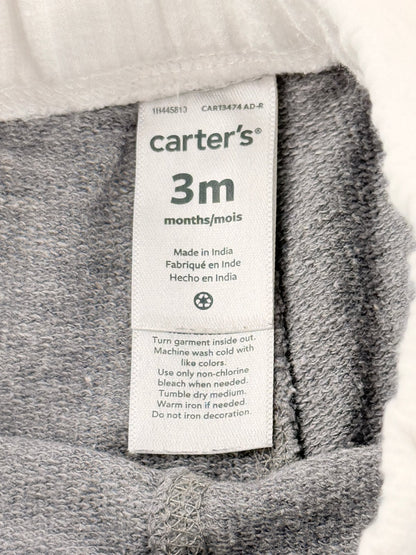 Carter's Gray Jogger Pants 3M