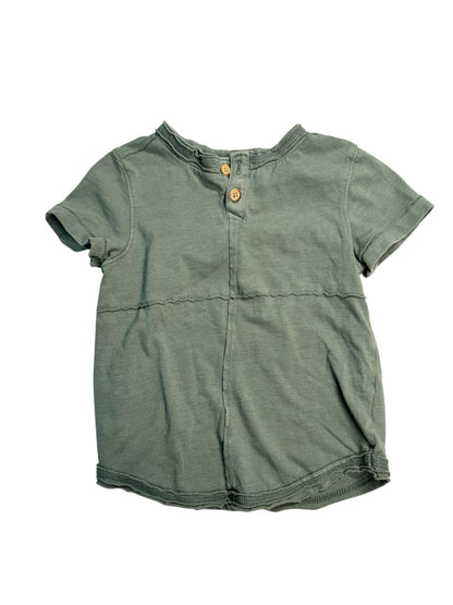 Genuine Kids OshKosh Green Henley T-Shirt 18M