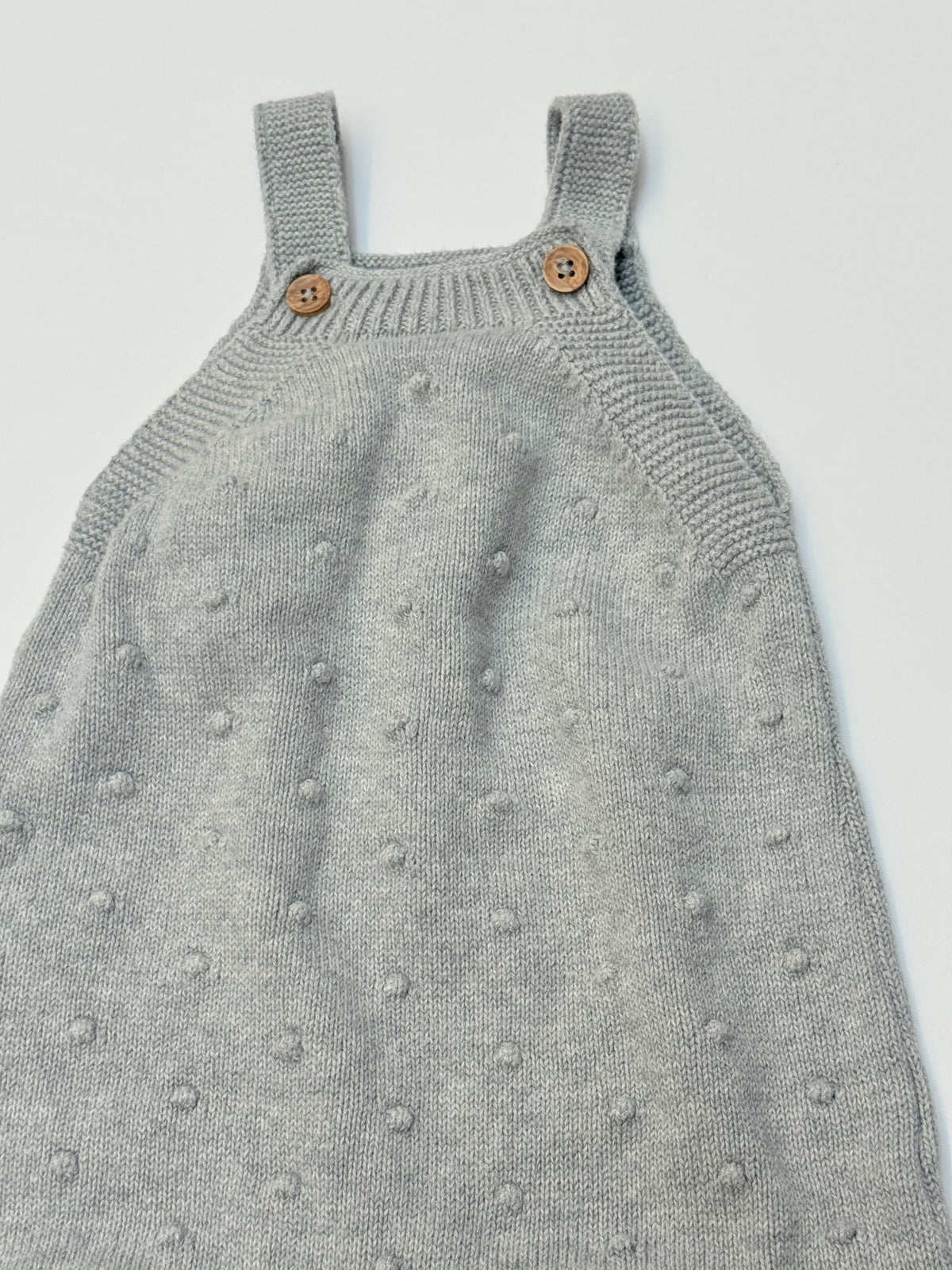 NO SIZE Little Earthling Rise Knit Overalls 9-12m