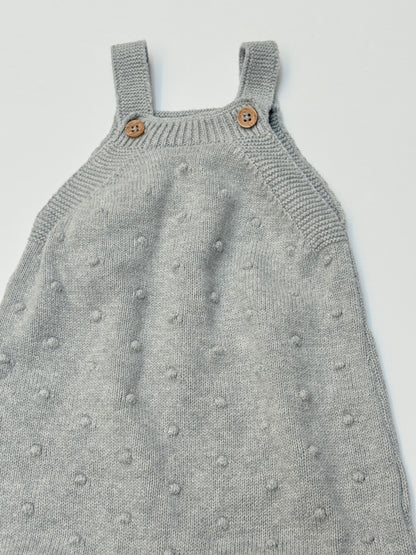 NO SIZE Little Earthling Rise Knit Overalls 9-12m