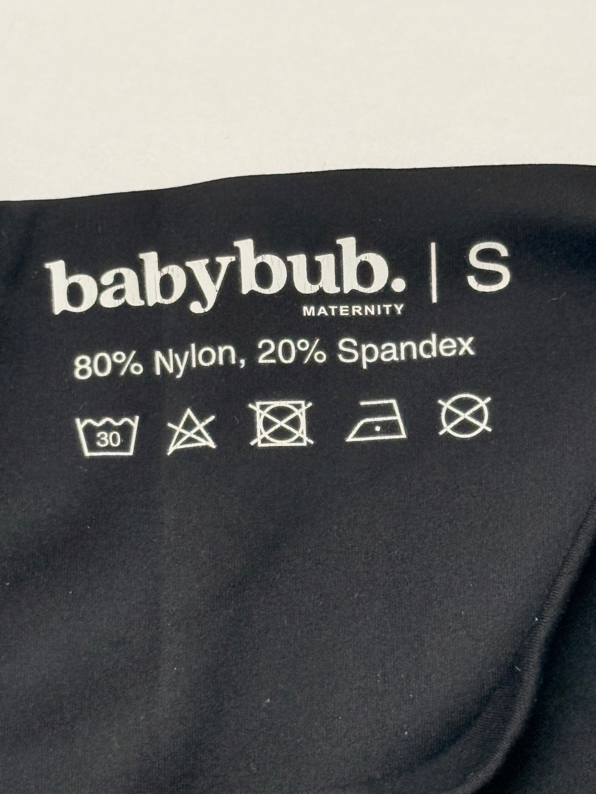 Babybub Maternity Over-Belly Leggings Size S
