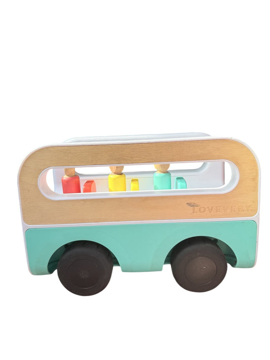 Lovevery Wooden Bus Toy with Figures