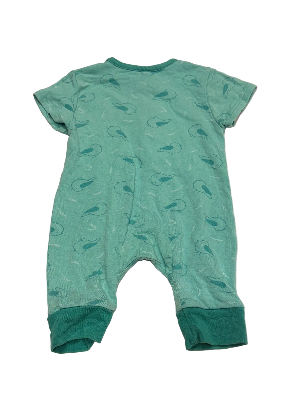 Lark Adventurewear Bird Print Romper 6m