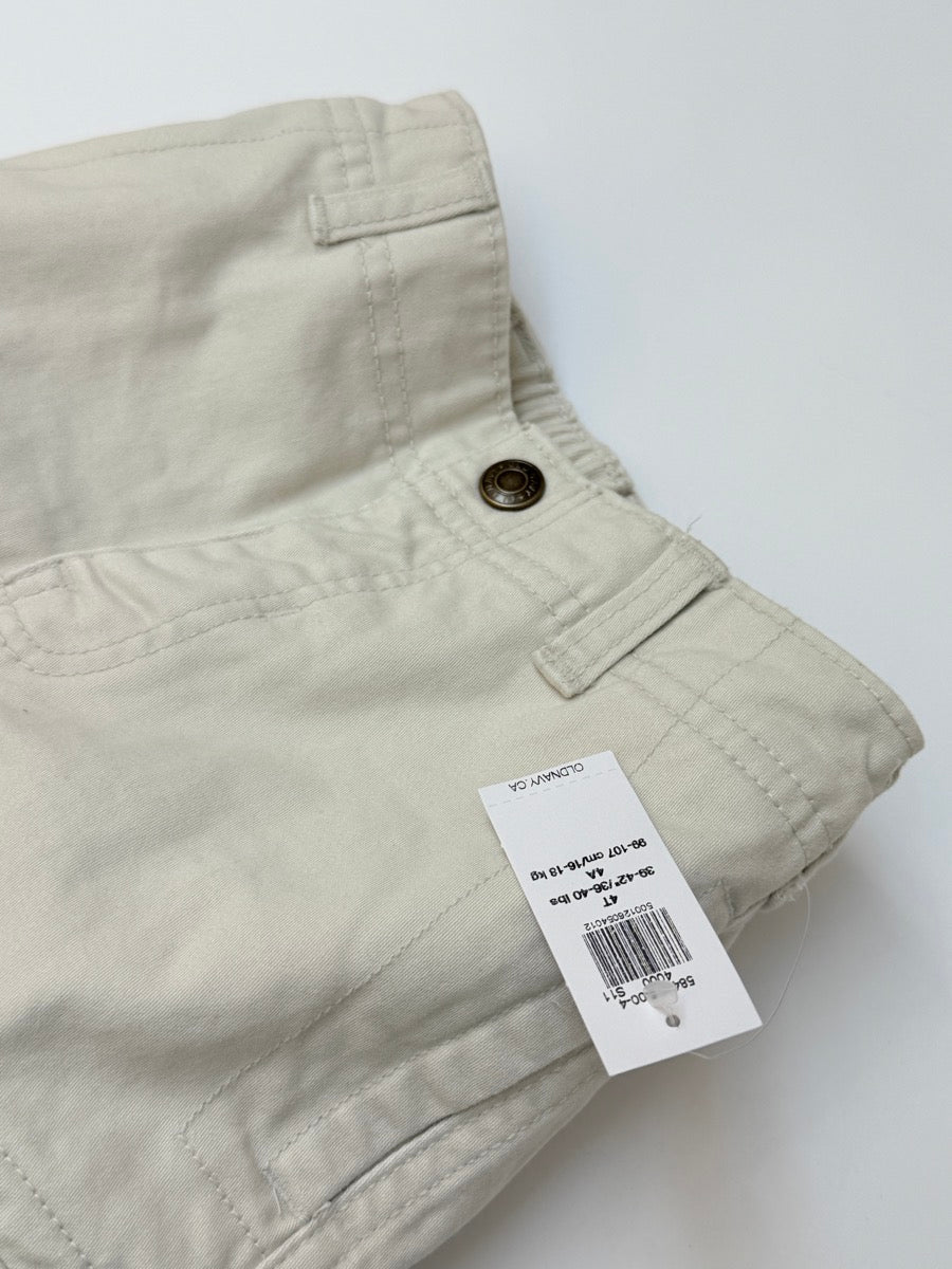 NWT - Old Navy Khaki Cargo Pants 4T