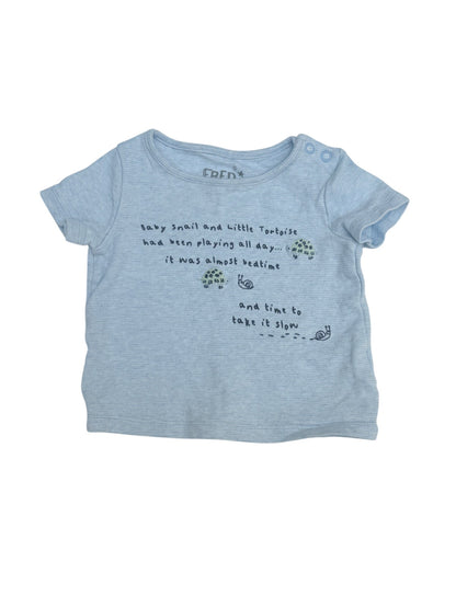 Fred Baby Snail Tortoise T-Shirt Newborn