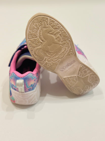Skechers Unicorn Dreams Light-Up Sneakers Size 11