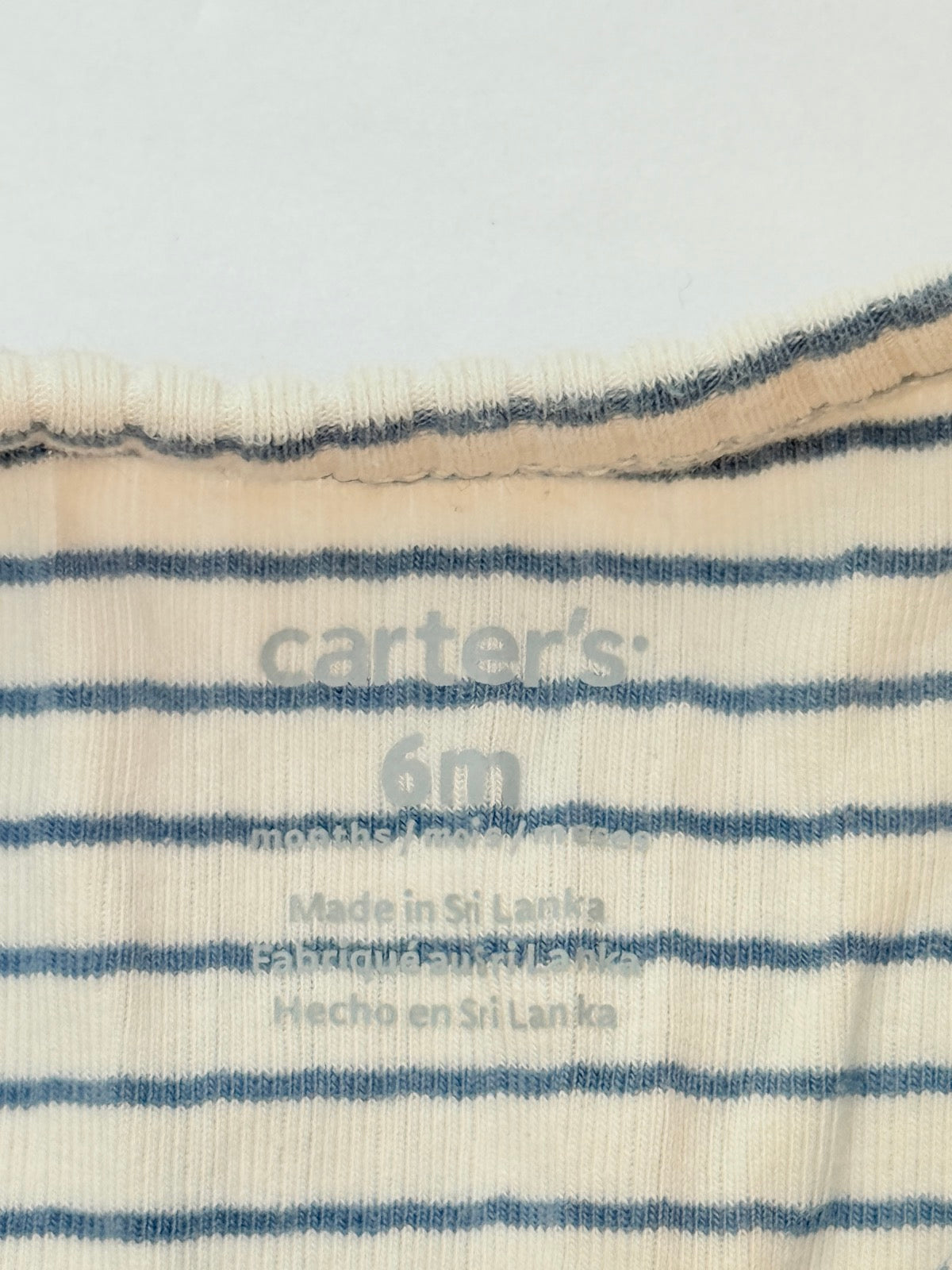 Carter's Striped Henley T-Shirt 6M