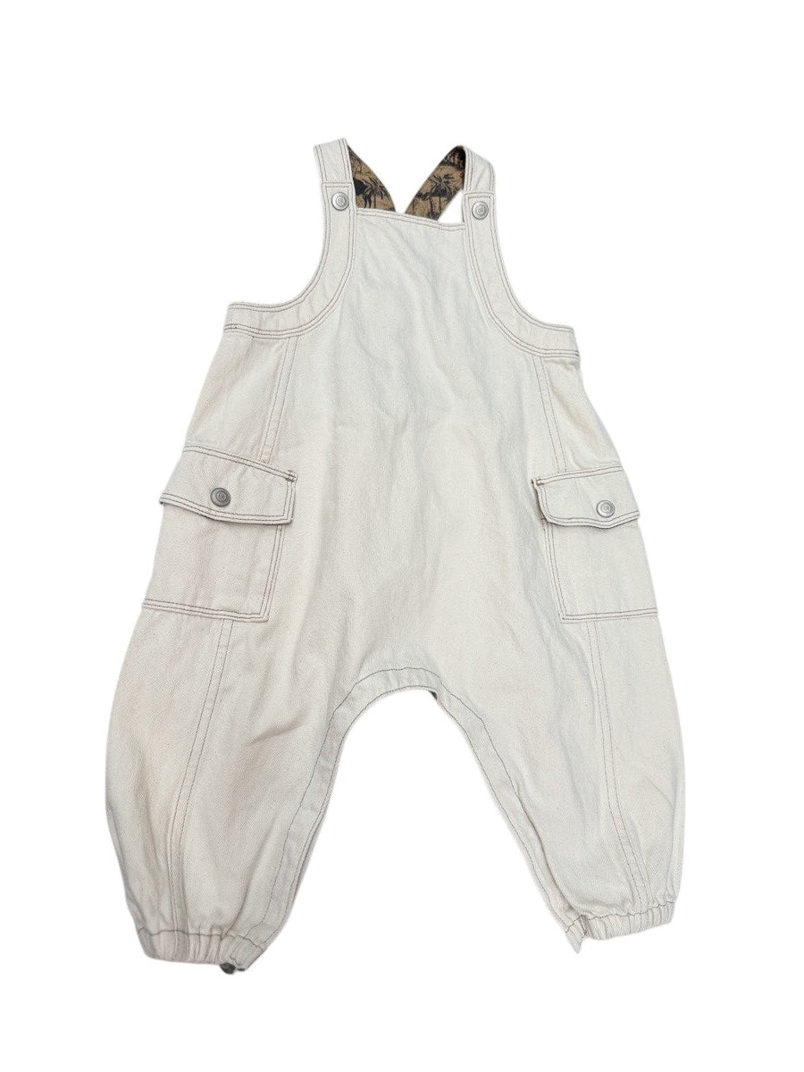 BR Banana Republic Baby Canvas Overalls 18-24 Months
