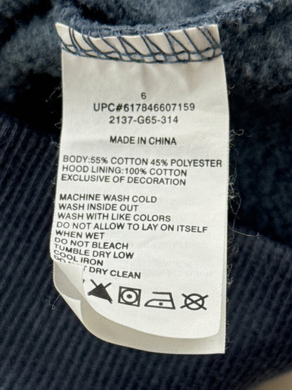 Nike Gray Zip-Up Hoodie Size 6