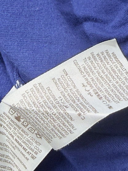 Mini Boden Blue Cat Embroidered T-Shirt 5-6Y