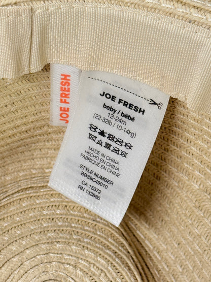 Joe Fresh Straw Fedora Hat 12-24m
