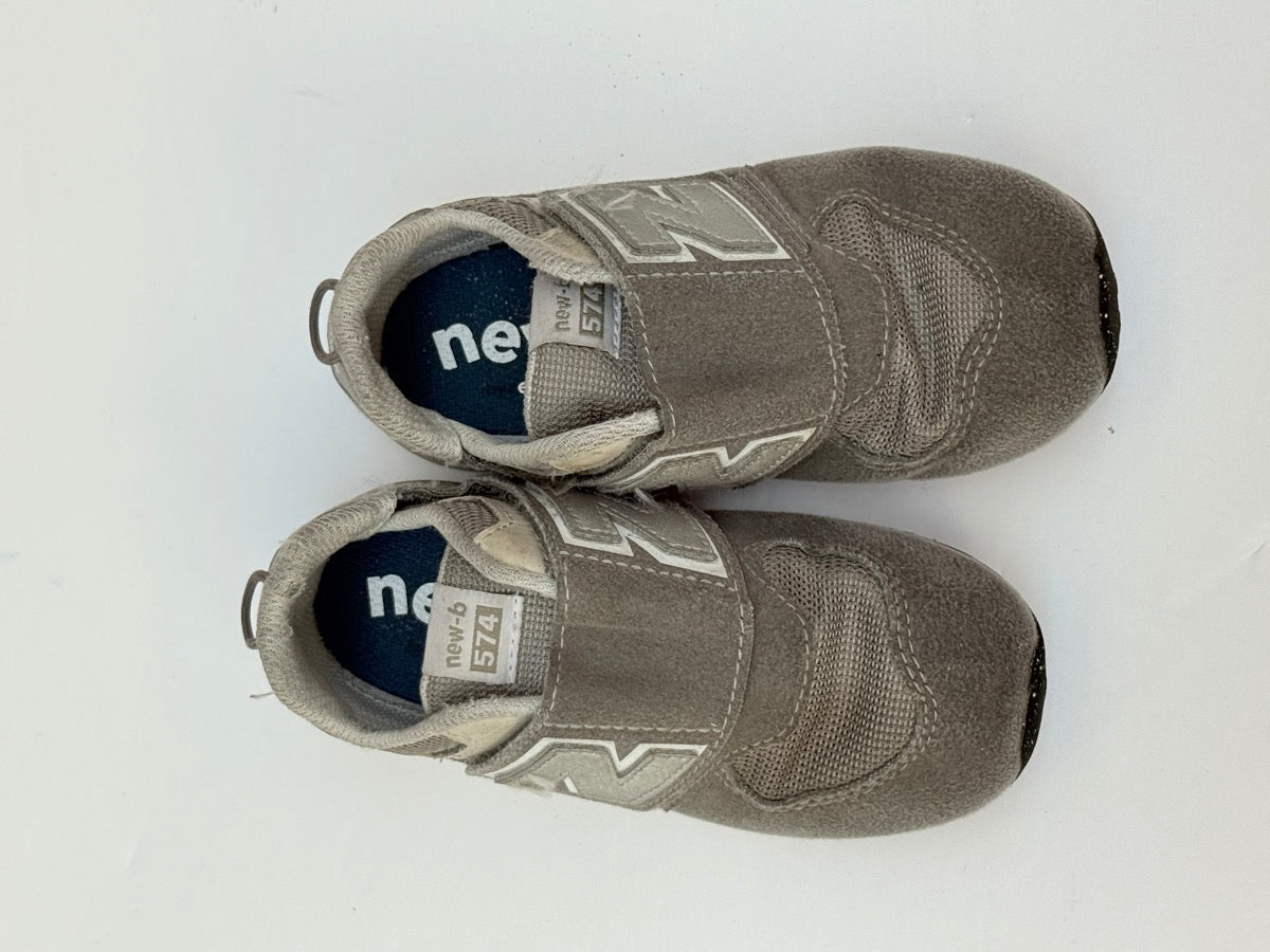 New Balance 574 Gray Toddler Sneakers Size US9