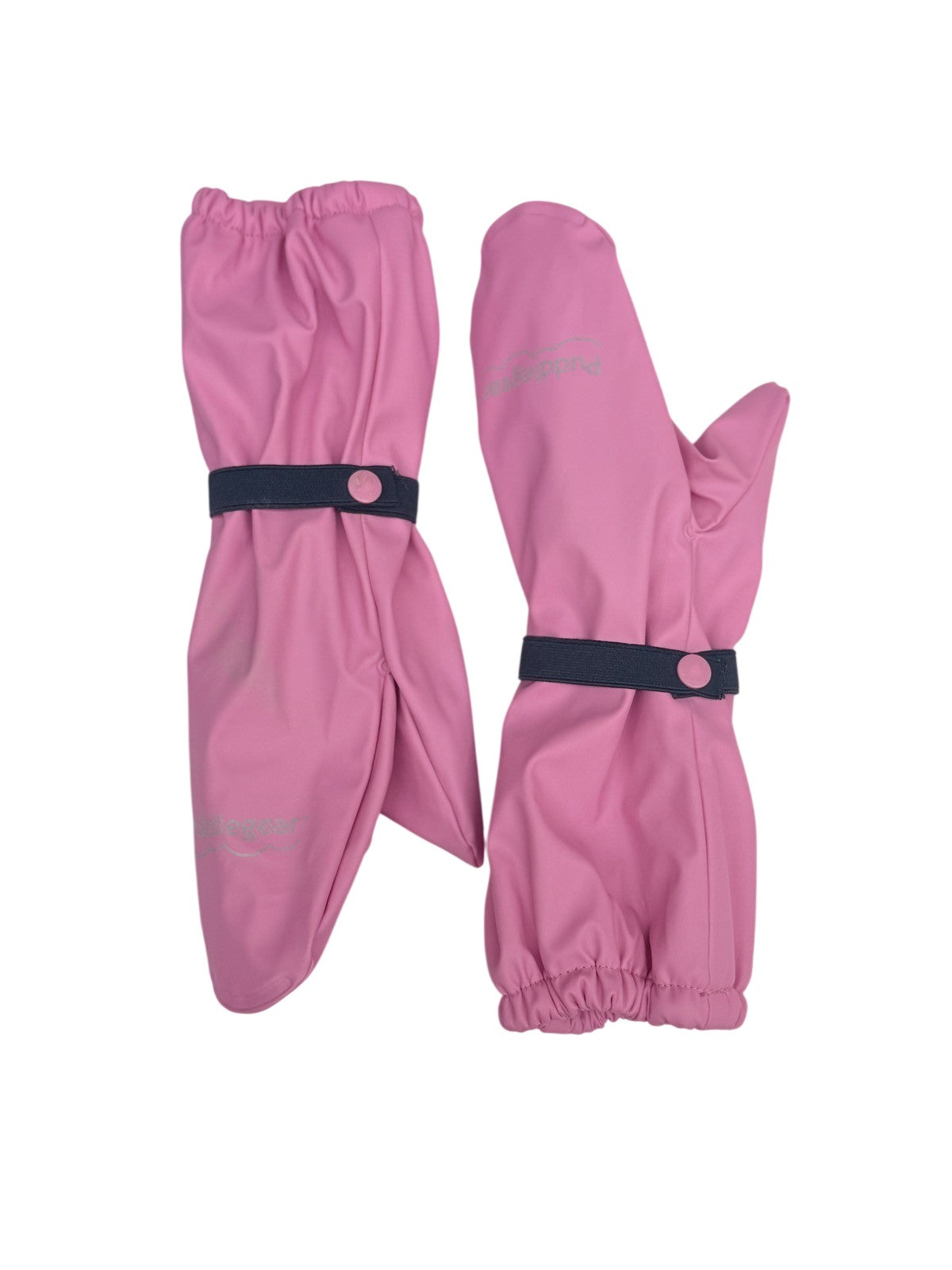 Puddlegear Pink Rain Mitts Size 4