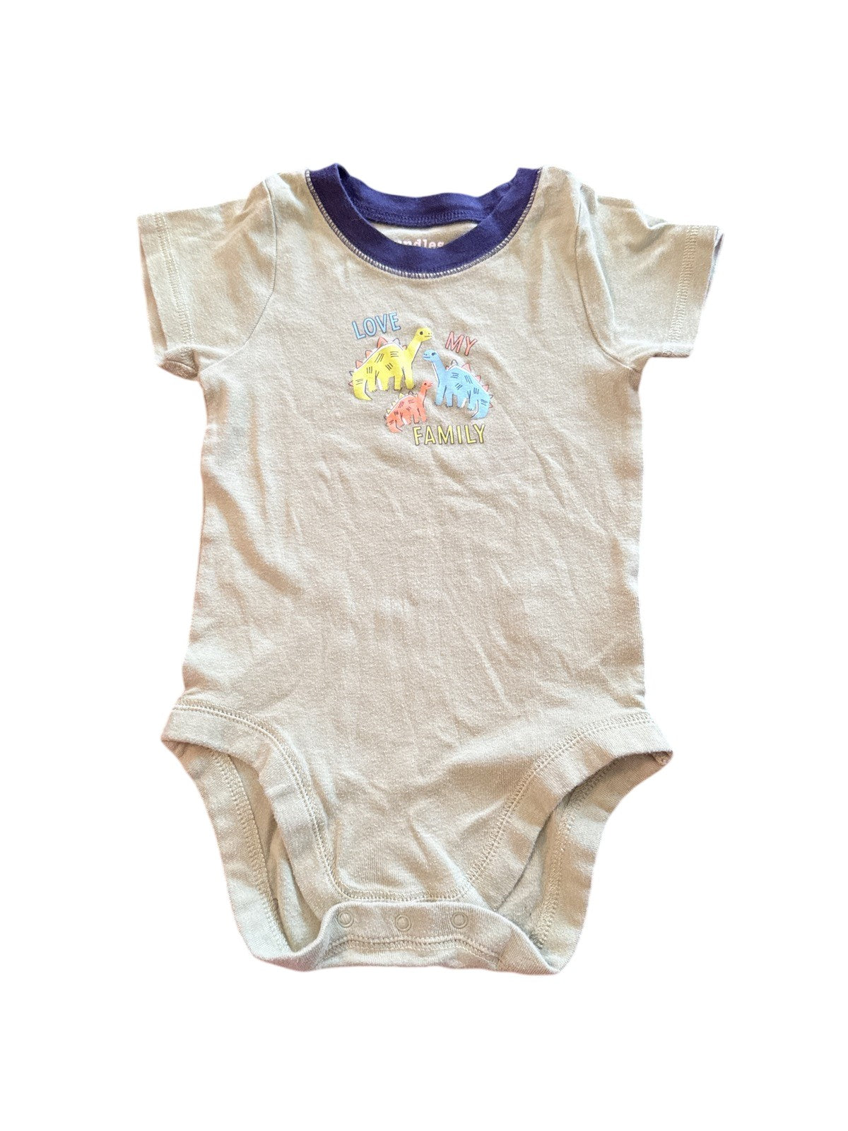 Green Bundles Baby Place Dinosaur Bodysuit 18-24m