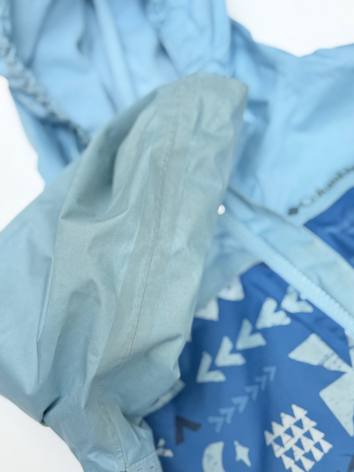 Columbia Hooded Rain Suit Romper 2T