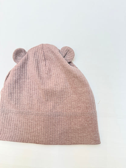 H&M Bear Ear Beanie Hat 2-6M