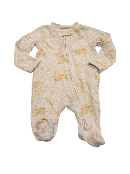Carter's Musical Instrument Print Sleeper NB