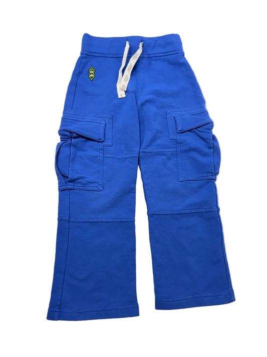 Peekaboo Beans Blue Cargo Pants Size 4