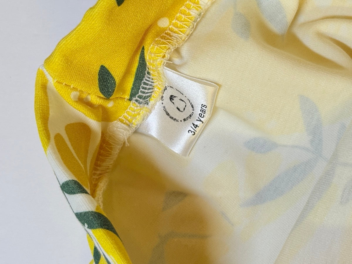 Ole Design Lemon Print Shorts 3 4 Years