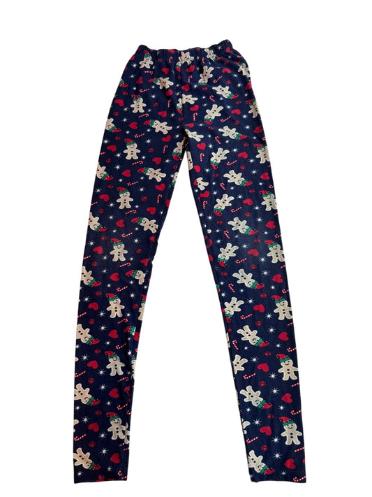 George Gingerbread Elf Leggings 10-12