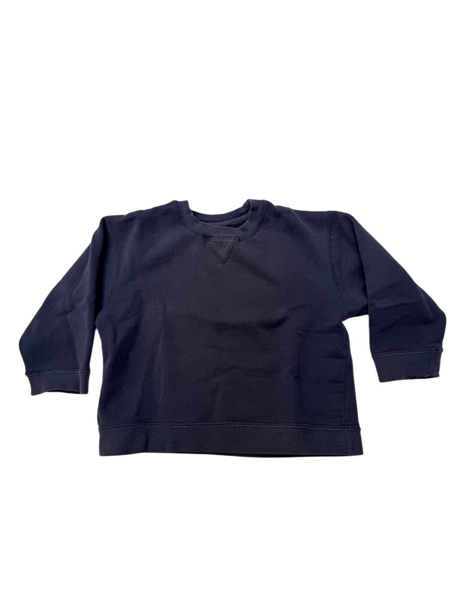 Vibrations Navy Long Sleeve Top Size 2