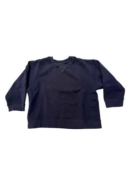Vibrations Navy Long Sleeve Top Size 2