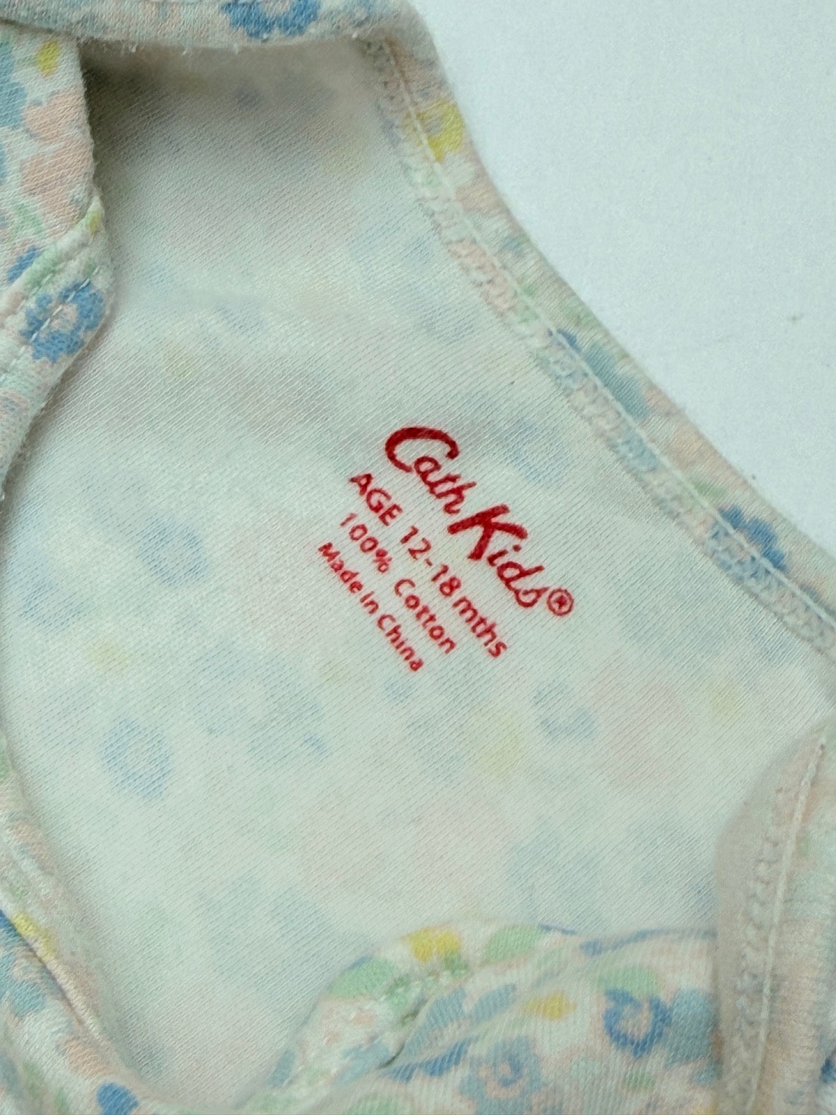 Cath Kidston Floral Baby Bodysuit 12-18m