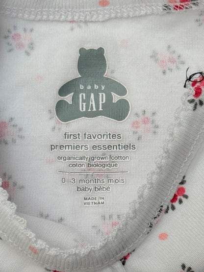 Baby Gap Floral Bodysuit 0-3M