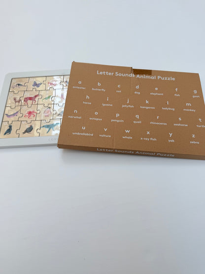 Lovevery Letter Sounds Animal Puzzle