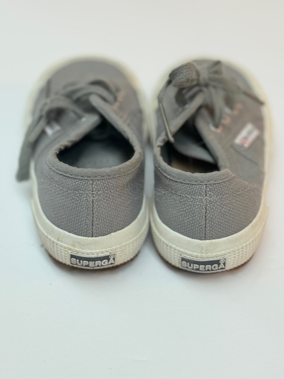 Superga 2750 Gray Canvas Sneakers EU 26
