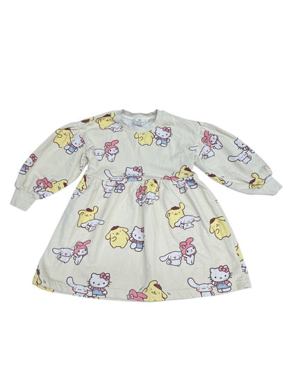 H&M Sanrio Hello Kitty Sweatshirt Dress Size 5T