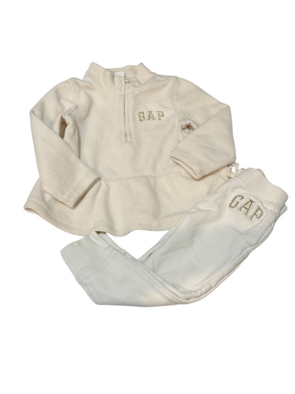 Baby Gap Fleece Quarter-Zip Set Size 2T