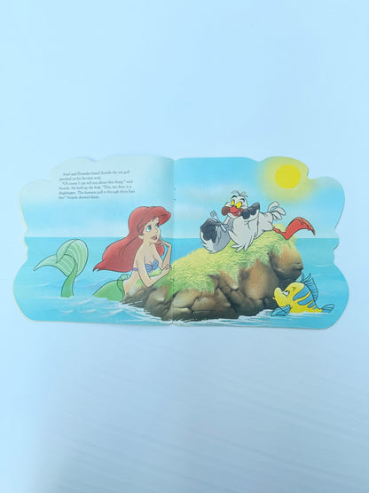 1990’s The Little Mermaid Golden Super Shape Book