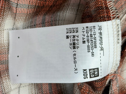 Uniqlo Kids Plaid Tiered Dress Size 4-5