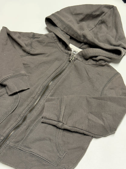 Baby Zip-Up Hoodie Carter's Gray 24 Months