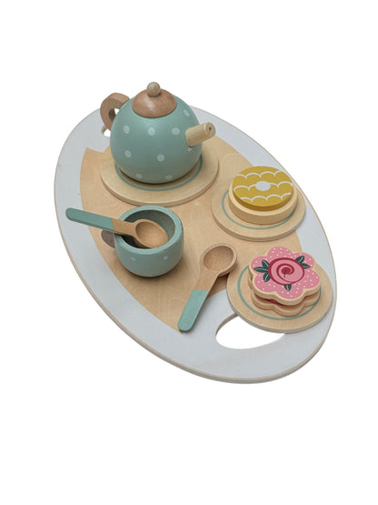 Wooden Tea Set Pretend Play Toy